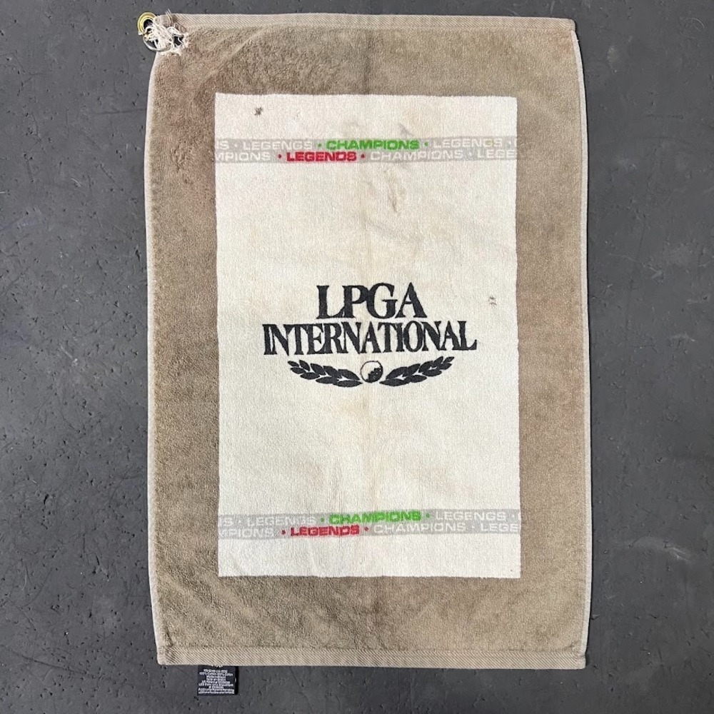 Vintage LPGA International Golf Bag Towel Devant Sport Towels